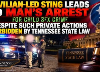 Civilian-Led Sting Leads To Man’s Arrest For Child Sex Crime Despite Such Private Actions Forbidden By Tennessee State Law
