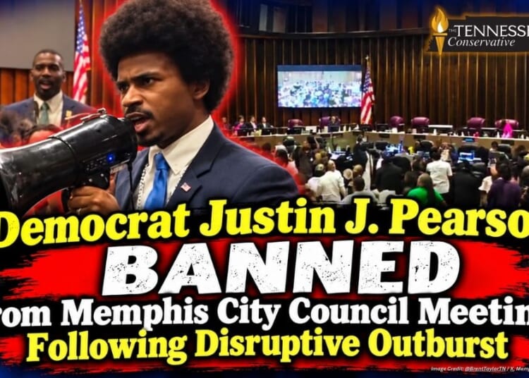 Democrat Justin J. Pearson Banned From Memphis City Council Meetings Following Disruptive Outburst