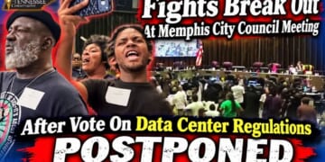 Fights Break Out At Memphis City Council Meeting After Vote On Data Center Regulations Postponed