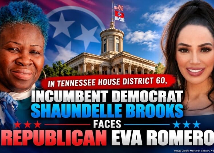 In Tennessee House District 60, Incumbent Democrat Shaundelle Brooks Faces Republican Eva Romero