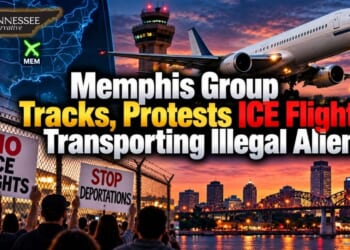 Memphis Group Tracks, Protests ICE Flights Transporting Illegal Aliens