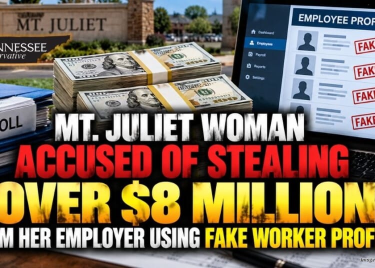 Mt. Juliet Woman Accused Of Stealing Over $8 Million From Her Employer Using Fake Worker Profiles