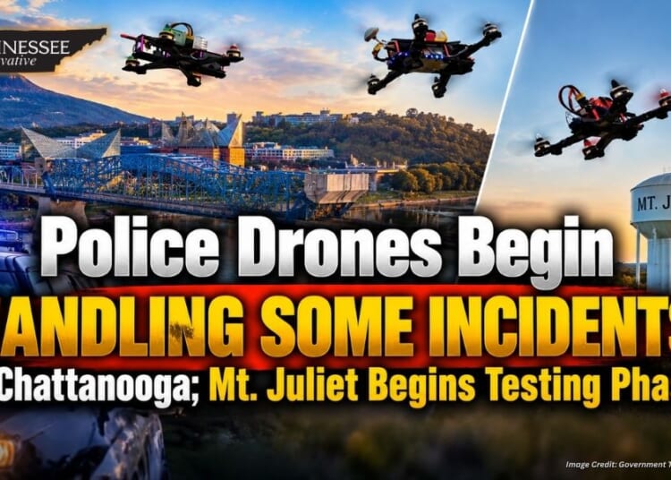Police Drones Begin Handling Some Incidents In Chattanooga; Mt. Juliet Begins Testing Phase