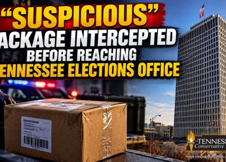 “Suspicious” Package Intercepted Before Reaching Tennessee Elections Office