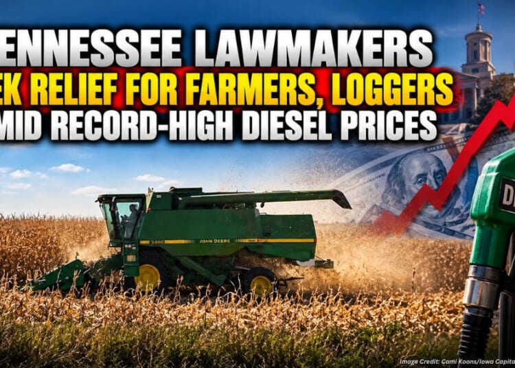 Tennessee Lawmakers Seek Relief For Farmers, Loggers Amid Record-High Diesel Prices