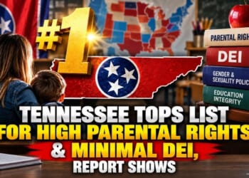 Tennessee Tops List For High Parental Rights & Minimal DEI, Report Shows