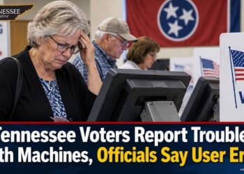 Tennessee Voters Report Troubles With Machines, Officials Say User Error