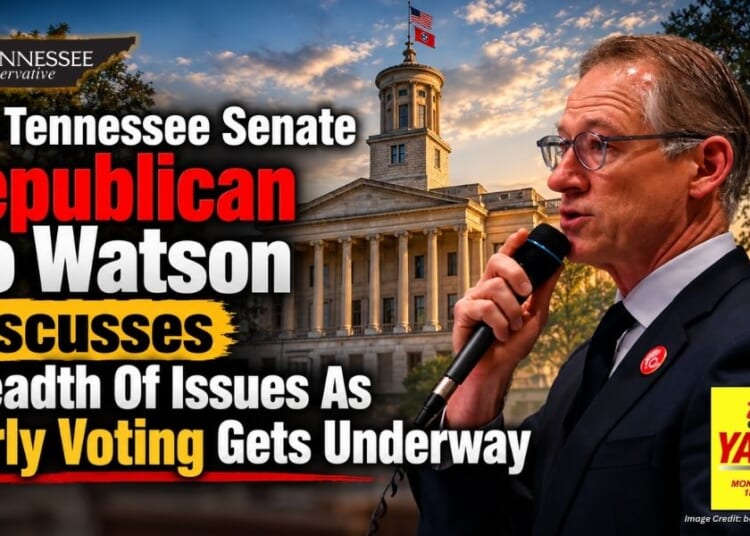 Top Tennessee Senate Republican Bo Watson Discusses Breadth Of Issues As Early Voting Gets Underway